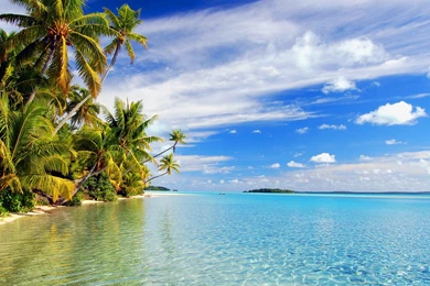 Download Aitutaki Lagoon Wallpapers Beaches Nature Wallpapers ...