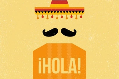 Mexican Vintage Backgrounds Vector