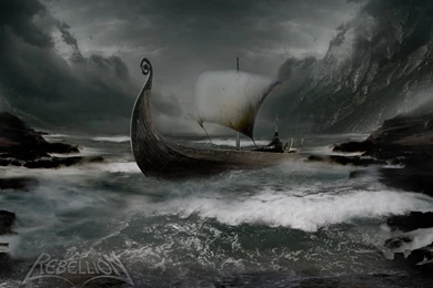 Ocean Waves Storm Ships Terror Sea Wallpapers