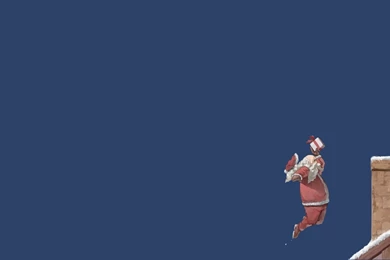 Funny Christmas Santa Claus Basketball Wallpapers