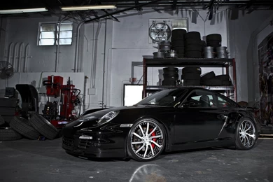 Black 2011 Porsche 911 Carrera In A Garage Wallpapers   Car ...