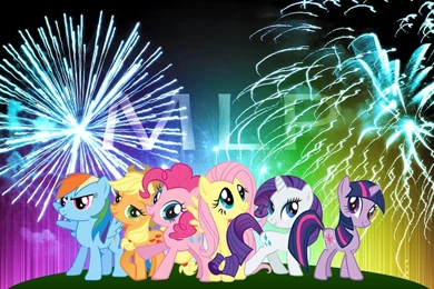 MLP (Wallpaper) By Hardii On DeviantArt