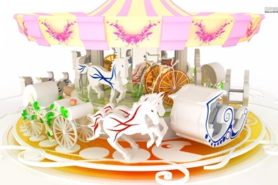 Carousel Wallpapers   3D Wallpapers