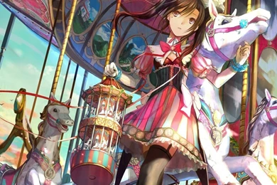 At The Carousel Mobile Wallpapers 5005