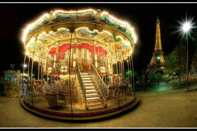 Carousel Fun Before The Storm – Entertainment Other HD Desktop ...