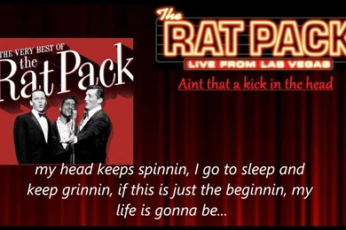 The Very Best Of The Rat Pack   Dean Martin   Ain't That A Kick In ...