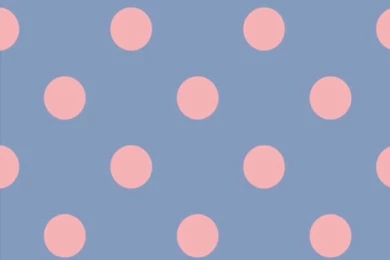 Pink Polka Dots Blue Backgrounds Wallpapers