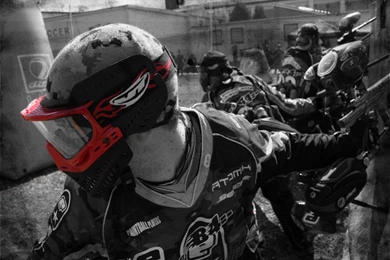 Team Paintball Color Shot Wallpapers
