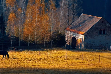 YouWall   Autumn Farm Wallpapers   Wallpaper,wallpapers,free ...