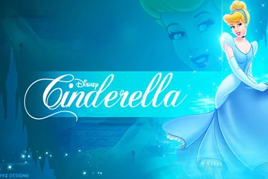 Cinderella Blue Disney Princess Cartoon Backgrounds For Sony XPeria ...
