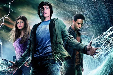 Percy Jackson Olympians Lightning Thief Fantasy Adventure Family ...