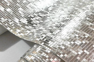 Modern Luxury Glitter Backgrounds Wall Paper Gold Silver Foil ...