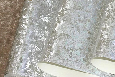 Free Shipping Gold Foil Silver Foil Wallpapers Gold And Silver ...