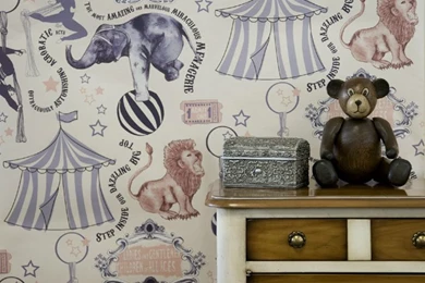 Stylish & Quirky Wallpapers By Kate Usher   The Design Sheppard