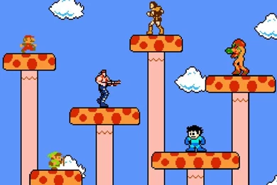 Wallpapers Of Super Mario Crossover From Www.Play.vg