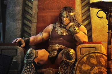 Conan The Barbarian Throne   Wallpaper.