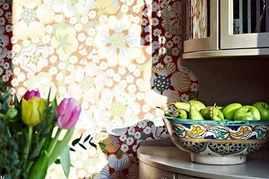Design Inspiration: Josef Frank Wallpapers In The Kitchen
