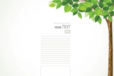 Green Spring Tree Backgrounds With Leaves (Free), Vector Images ...