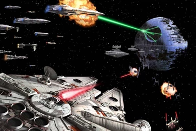 Wallpapers Star Wars, Death Star, Spaceship, Battle For Freedom ...