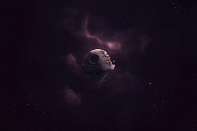 Star Wars, Death Star, Artwork, Space, Purple Wallpapers HD