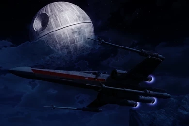 Star Wars, Artwork, Death Star, X Wing Wallpapers HD