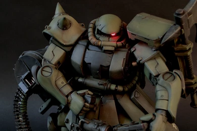 G Work Of The Day: 1/100 MS 06F Zaku II Defence Force. No.12 ...