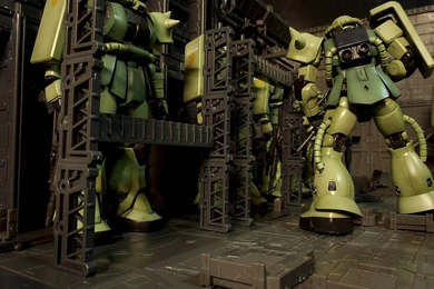 The Gallery For   > Zaku 2 Wallpapers