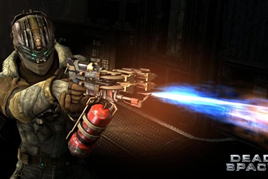 Full HD Wallpapers Dead Space 3 Flamethrower Armor Isaac Clarke ...