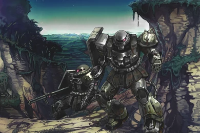 Scorpenek Annihilator Droid (star Wars) VS Zaku 2 (gundam ...