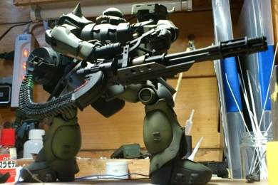 G Work Of The Day: 1/100 MS 06F Zaku II Defence Force. No.12 ...