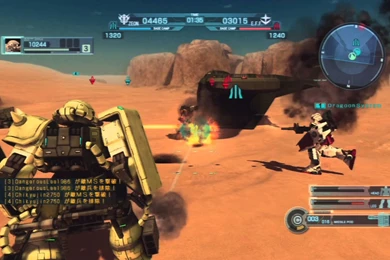 Gundam Battle Operations: LV6 Zaku II HC Dominates   YouTube