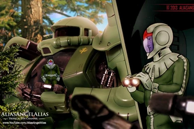 The Red Comet Char Custom Zaku II By Aliasangel2005 On DeviantArt