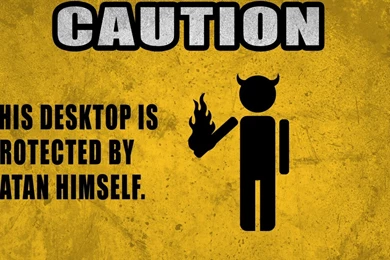 1280x1024 Protected By Satan Desktop PC And Mac Wallpapers