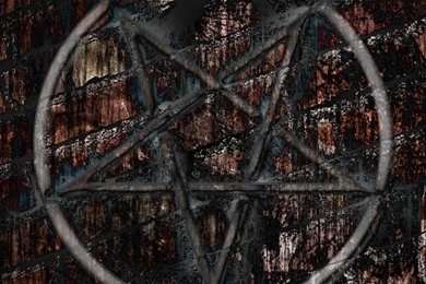 EVIL LIVES IN THE SKIN WALLPAPER   (