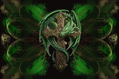 Green Dragon 18 High Resolution Wallpapers Hivewallpaper.com