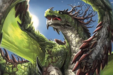 Green Dragon Wallpapers   Fantasy Wallpapers