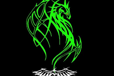 Wallpapers Green Dragons Hd 1024x768