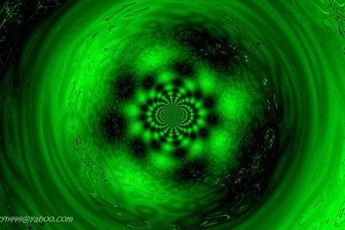 Wallpapers Green Dragon Spiral Vortex In 1366x768