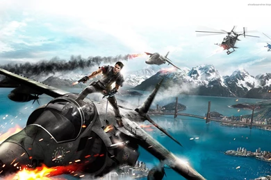 Download The Just Cause Jet Wallpaper, Just Cause Jet iPhone ...