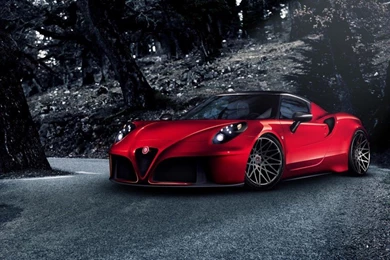 Alfa Romeo 4c Cars HD 2015 Wallpapers Pictures Download