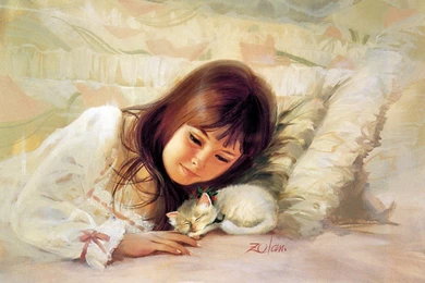 Free Wallpapers   Free Art Wallpapers   Occident Art Painting 2 ...