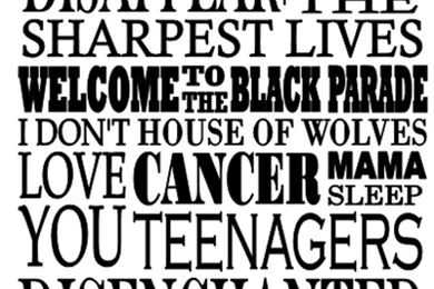 Welcome To The Black Parade By Emo black cat On DeviantArt