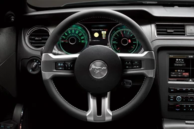 2014 Ford Mustang   Interior   Steering Wheel   1440x900   Wallpapers