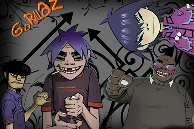 Gorillaz Wallpapers By Vaana On DeviantArt