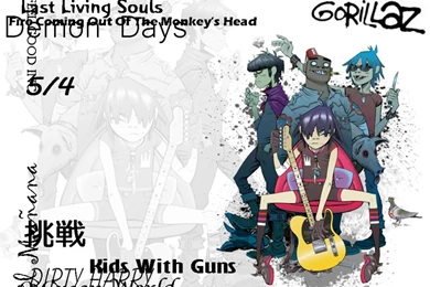 DeviantArt: More Like Gorillaz Wallpapers By Multi Arts