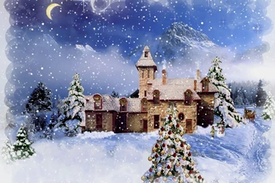 Winter Christmas Wallpapers 3   Crazy Frankenstein