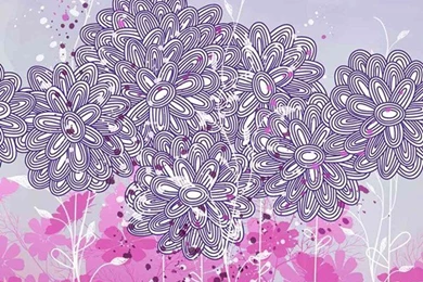 Free Shipping Fashion Beauty White Flower Wallpapers Decoration ...