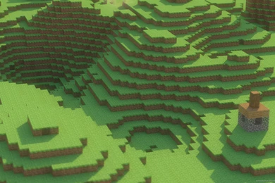 Download 2560x1600 Small House In The Hills Wallpapers