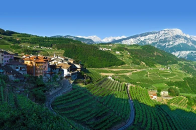 Small Town On Top Of The Hills Wallpapers   World Wallpapers