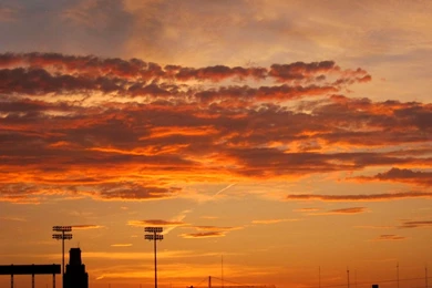 University Of Texas Tower At Sunset